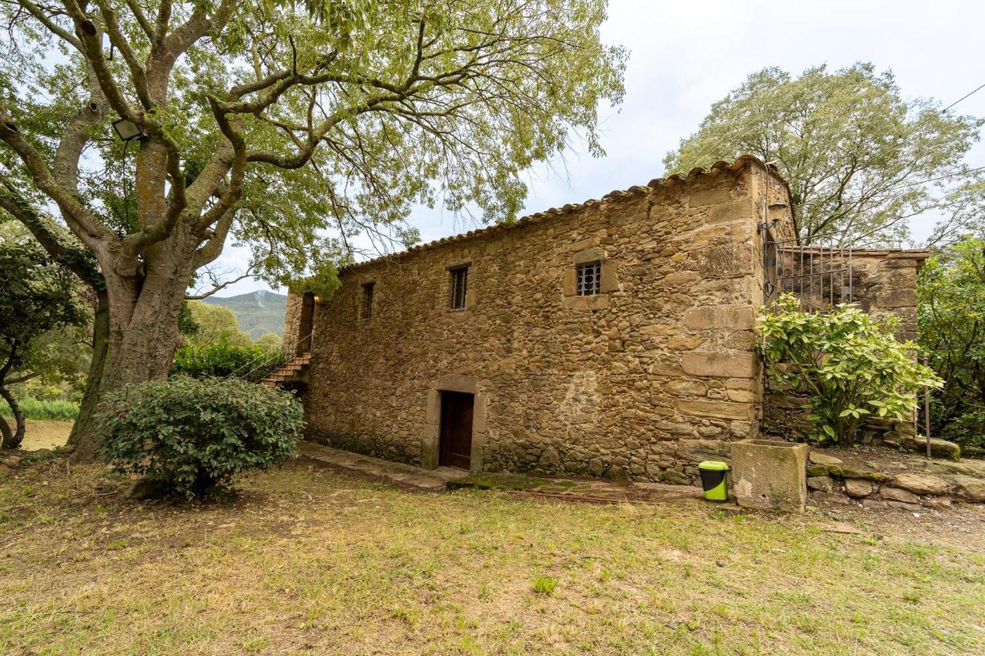 Castell In Girona Villa Sant Miquel de Campmajor Exterior foto