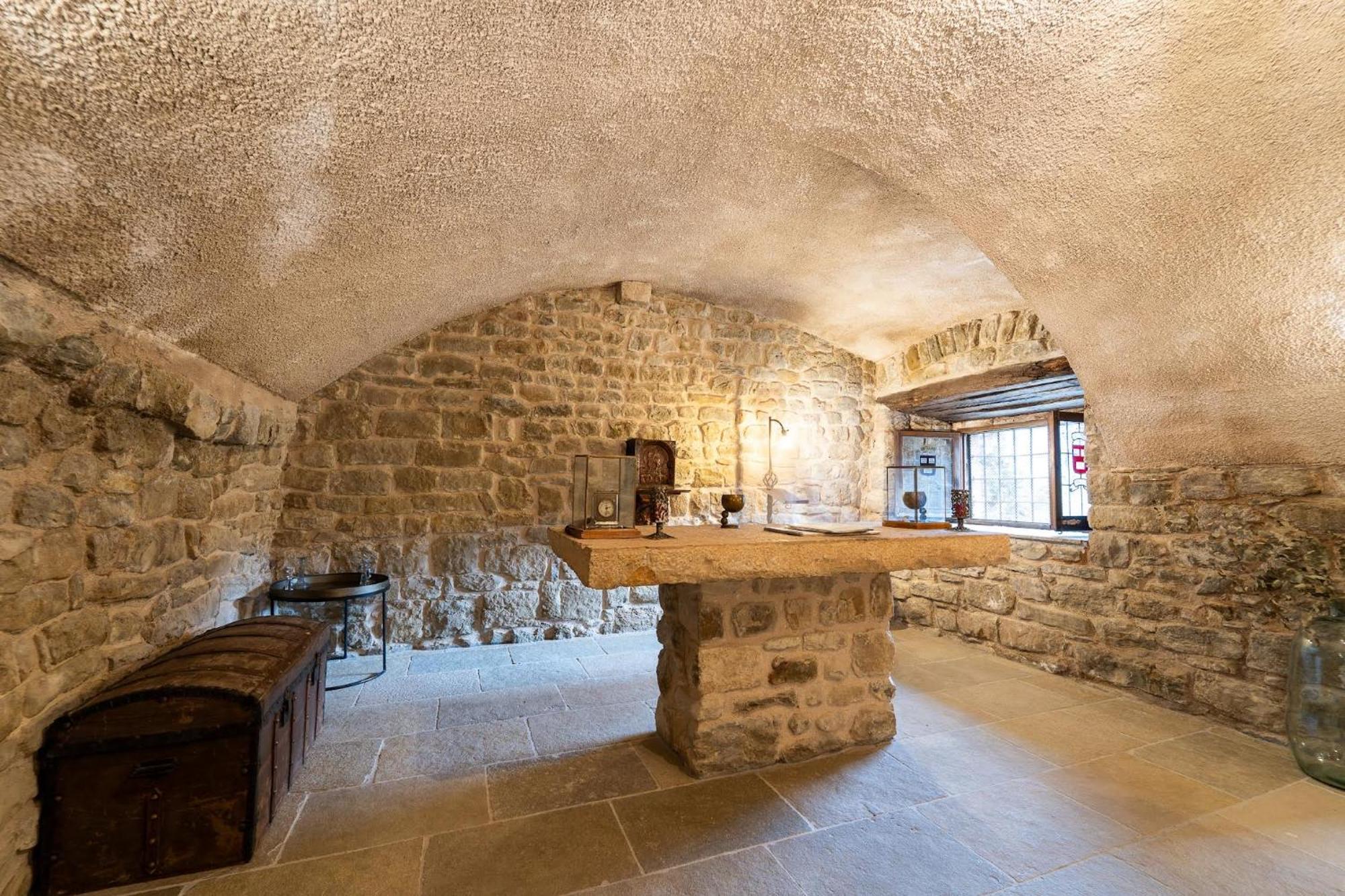 Castell In Girona Villa Sant Miquel de Campmajor Exterior foto