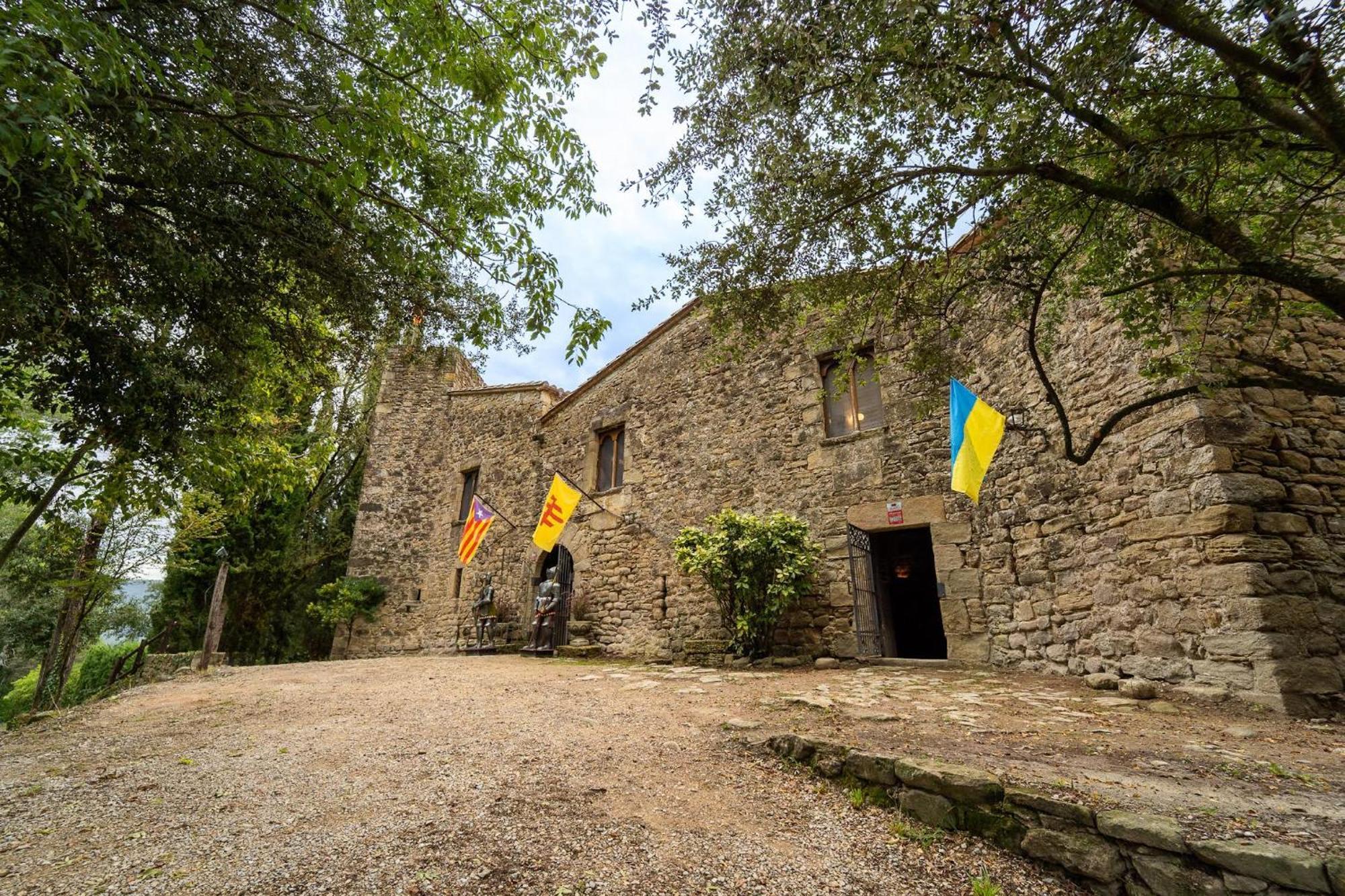 Castell In Girona Villa Sant Miquel de Campmajor Exterior foto