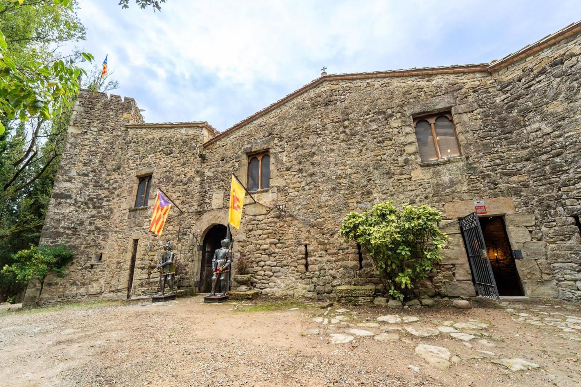 Castell In Girona Villa Sant Miquel de Campmajor Exterior foto