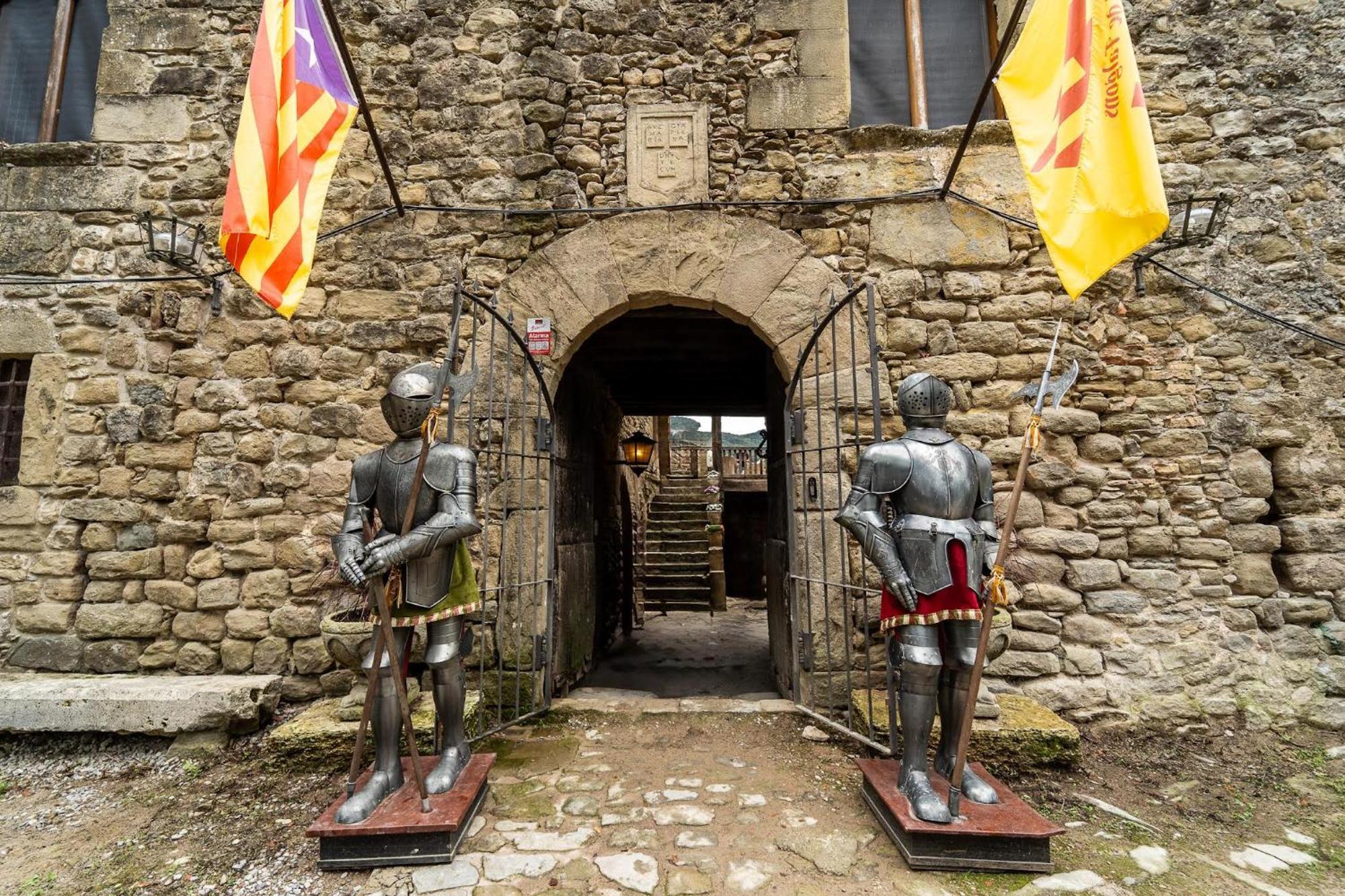 Castell In Girona Villa Sant Miquel de Campmajor Exterior foto