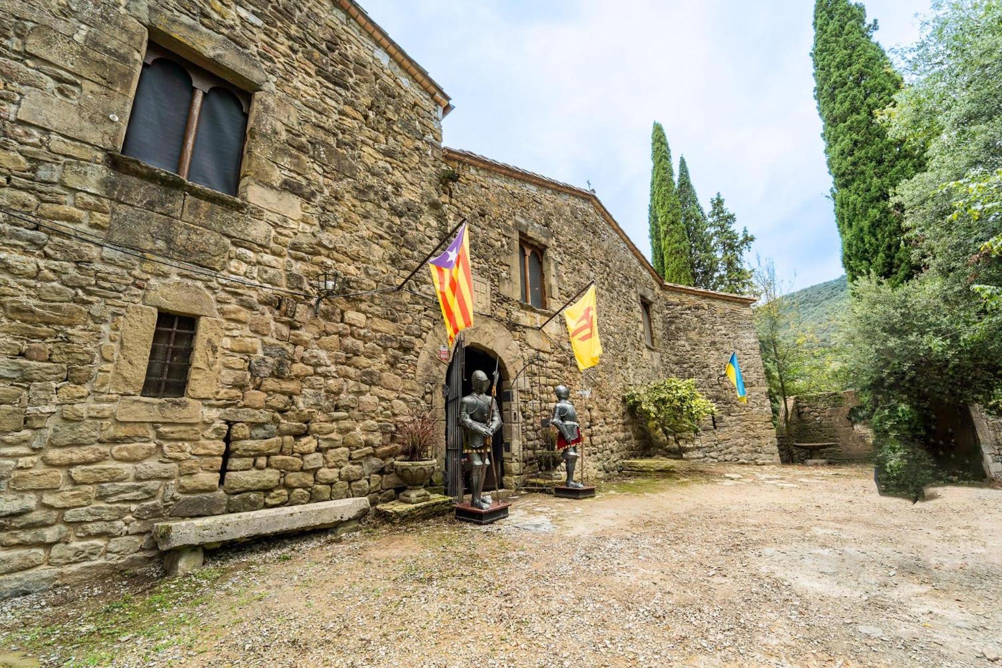 Castell In Girona Villa Sant Miquel de Campmajor Exterior foto