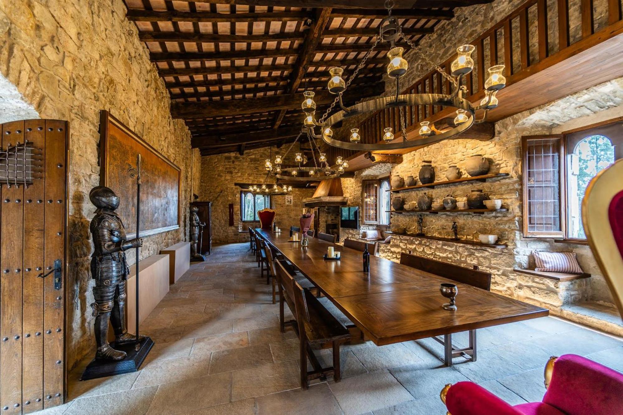 Castell In Girona Villa Sant Miquel de Campmajor Exterior foto