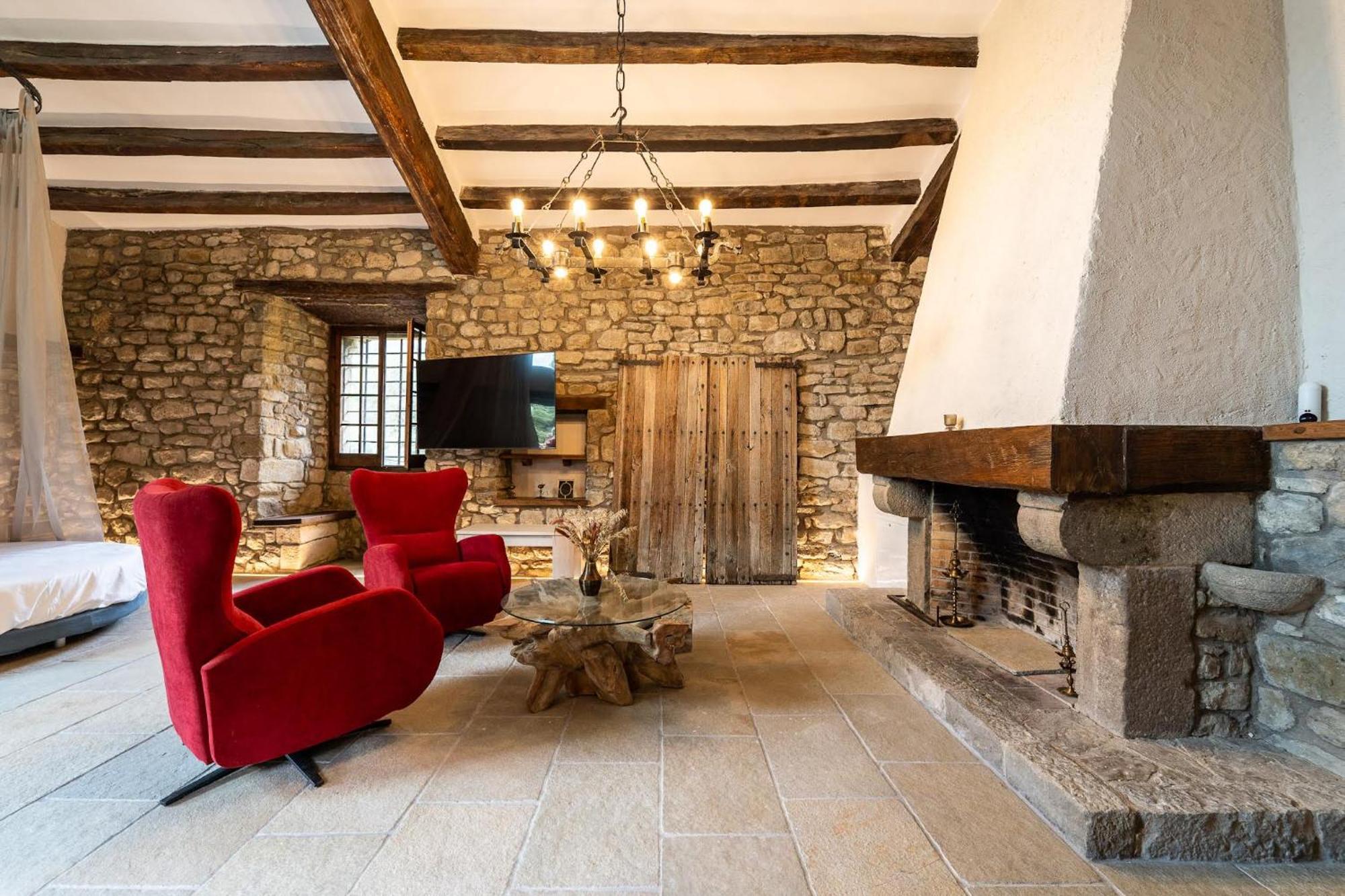 Castell In Girona Villa Sant Miquel de Campmajor Exterior foto