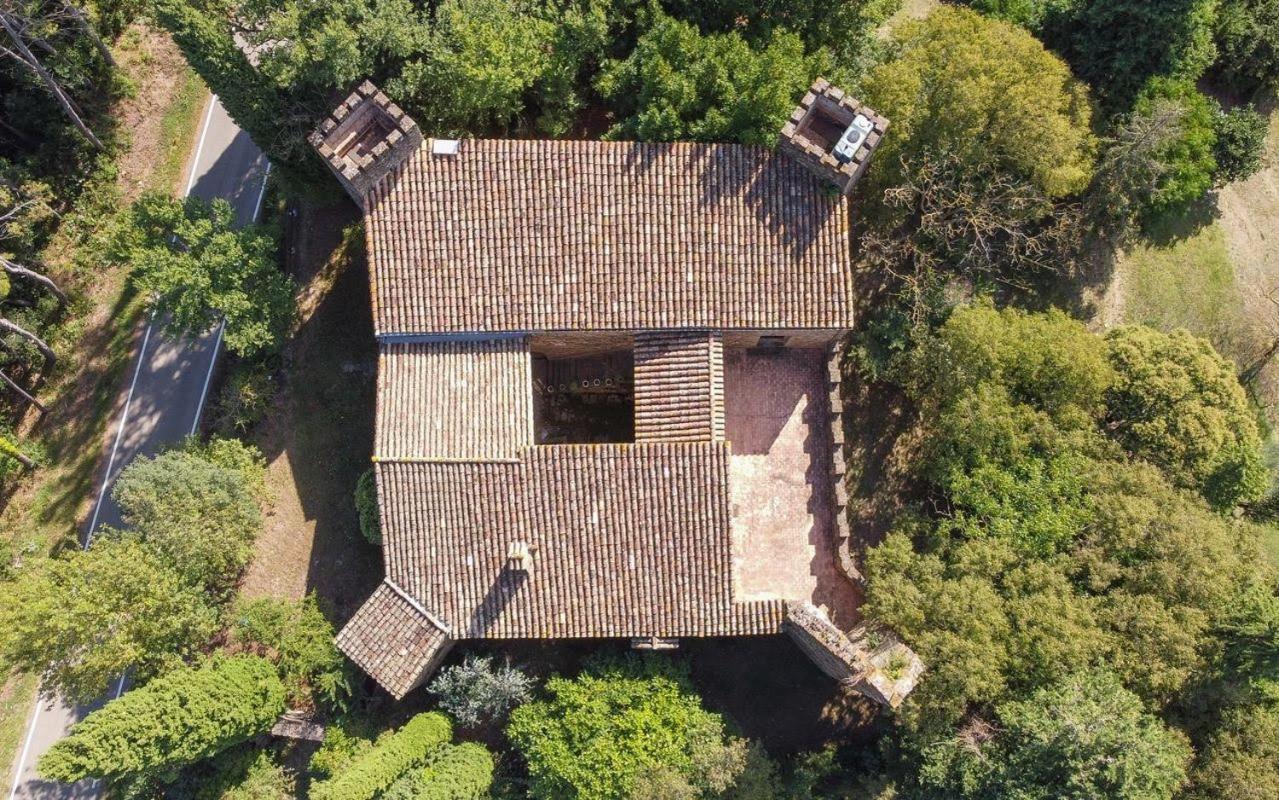 Castell In Girona Villa Sant Miquel de Campmajor Exterior foto