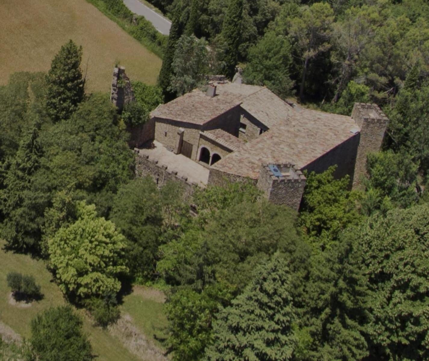 Castell In Girona Villa Sant Miquel de Campmajor Exterior foto