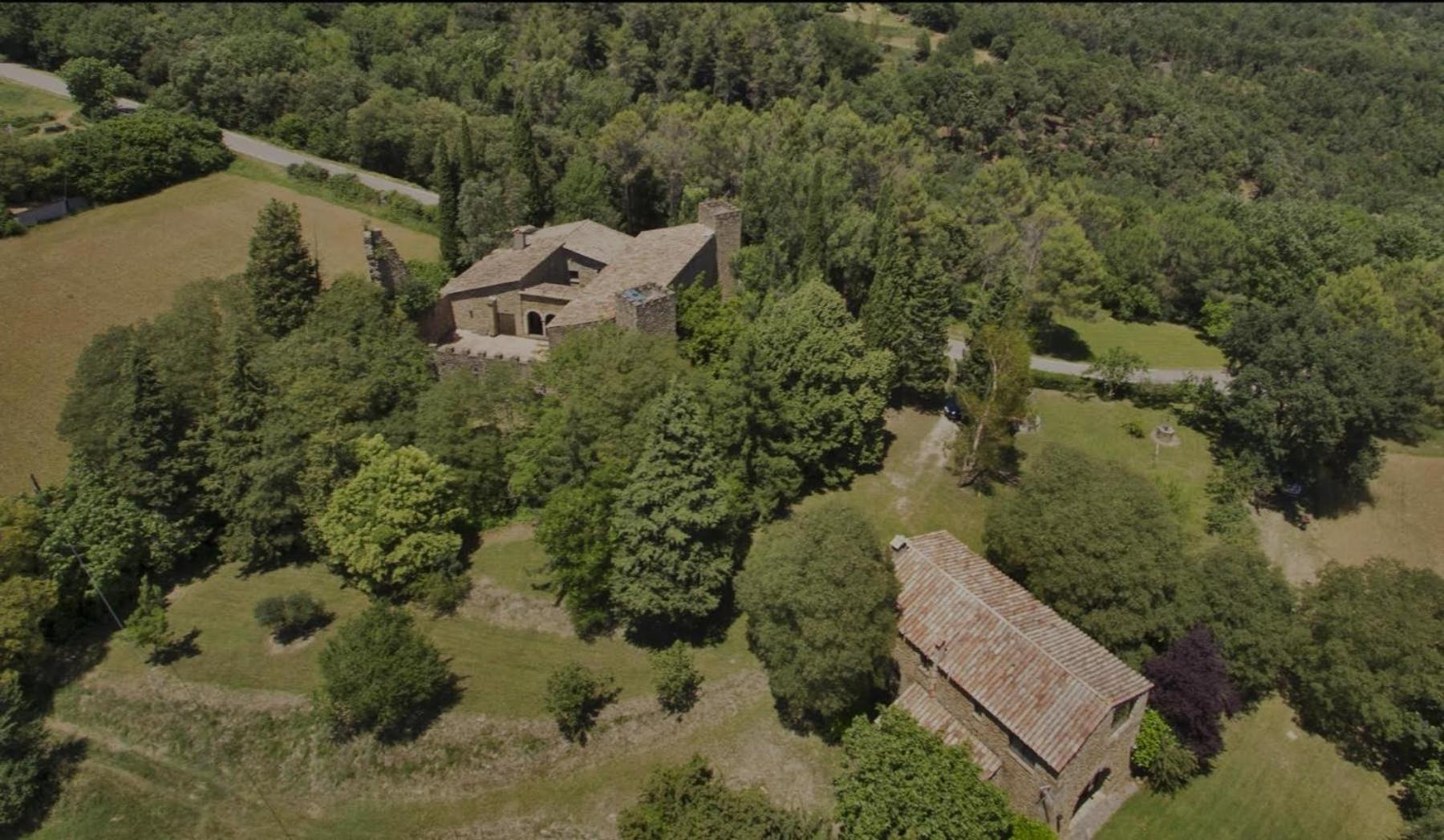 Castell In Girona Villa Sant Miquel de Campmajor Exterior foto